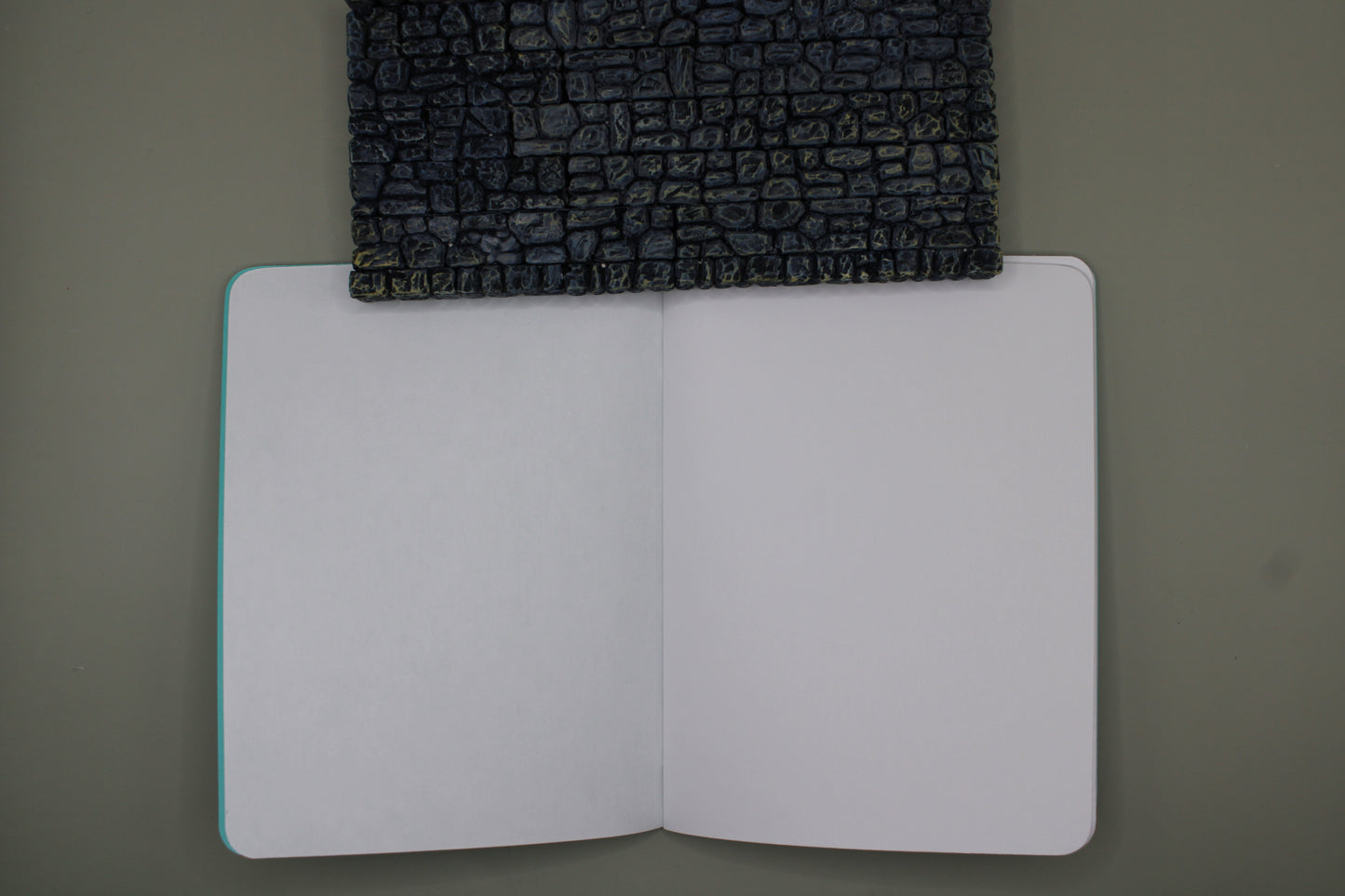 Blue Pocket Notebook| Colorful Memo book| Line Free Notebook
