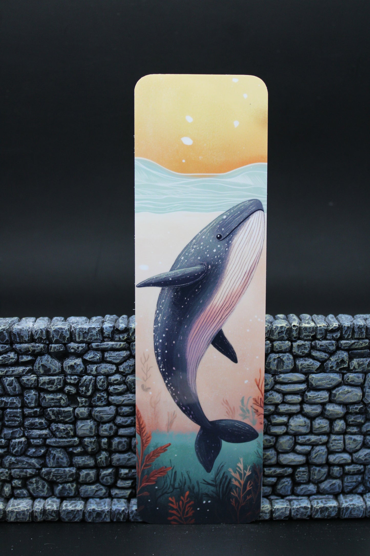 Blue Whale Ocean Bookmarks