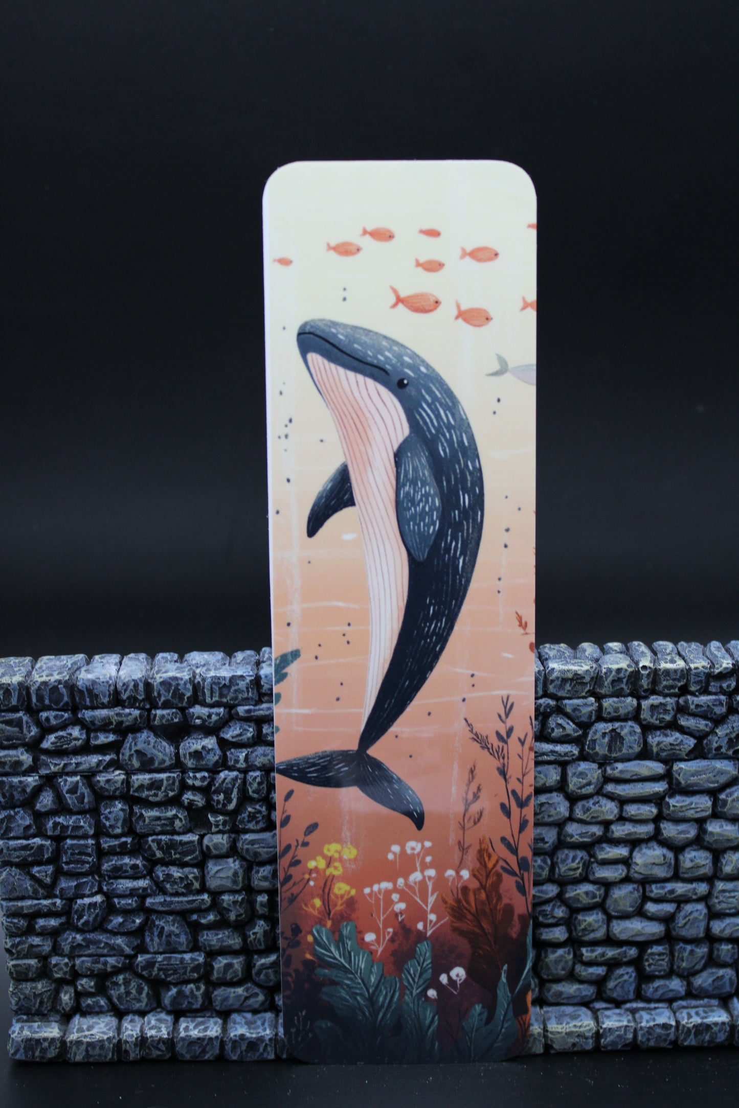 Blue Whale Ocean Bookmarks