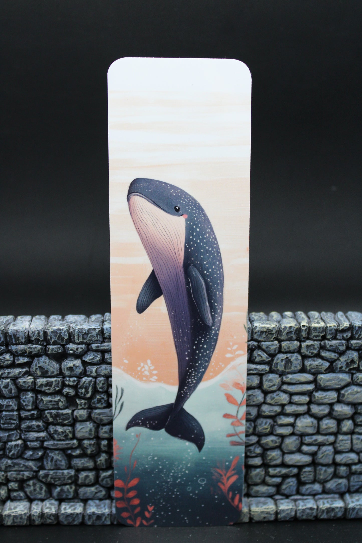 Blue Whale Ocean Bookmarks