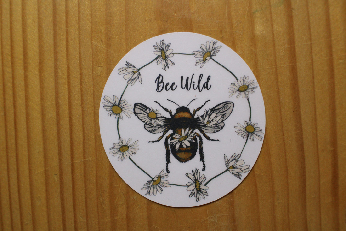Bee Wild Sticker