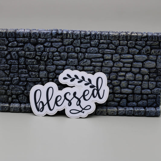 Blessed Sticker| Positivity| Motivational