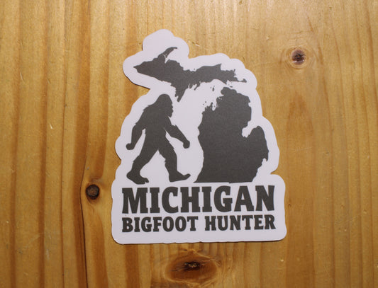 Michigan Bigfoot Sticker