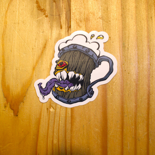 Mug Mimic Sticker| D&D | RPG| TTRPG