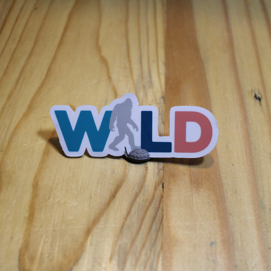 Wild Bigfoot Lake Theme| Sasquatch Sticker |Cell Phone Sticker