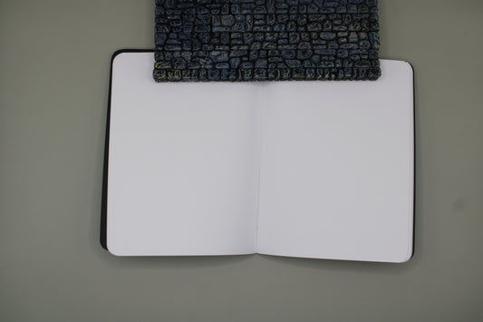 Black Pocket Notebook| Memo book| Line Free Notebook