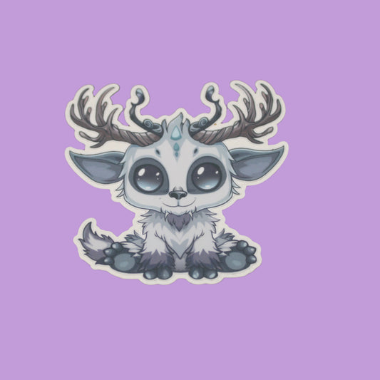 Baby Goatman Cute Cryptid Waterproof Vinyl Sticker