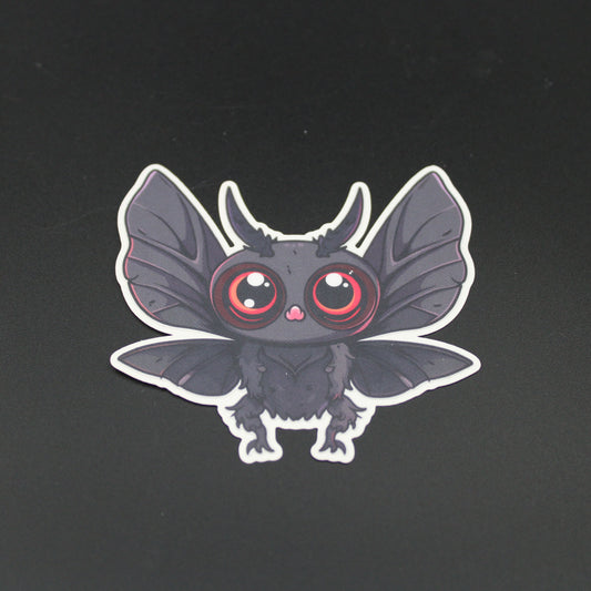 Baby Mothman Cute Cryptid Waterproof Vinyl Sticker