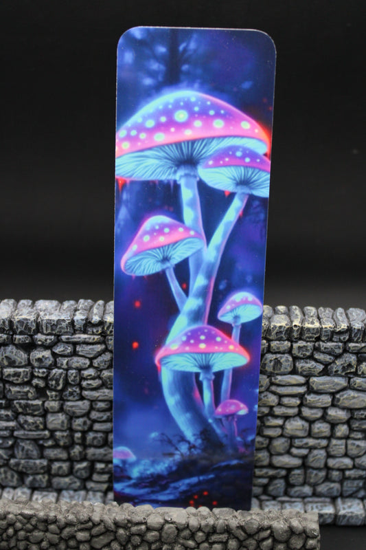 Glowing Fairy Mushrooms Bookmarks