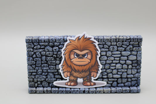 Snippyfoot Vinyl Sticker| Bigfoot Sticker| Sasquatch Sticker| Tumbler Sticker| Kindle Sticker| Hardhat Sticker