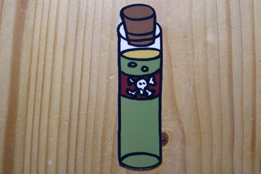 Poison Potion Bottle| D&D Sticker| RPG Magic Potion| Magic Elixir| Poison| Kindle Sticker| Tumbler Sticker| Waterproof Vinyl