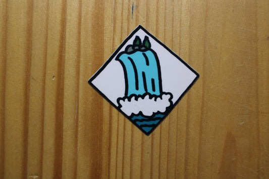 Michigan Falls Sticker