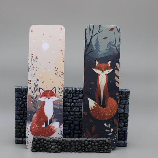 Windy Woodsy Fox Bookmark Set| Forest Bookmarks