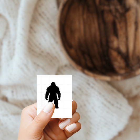 Bigfoot| Tiny Bigfoot|Sasquatch Decal| Vinyl Decal| Easter egg| Computer| Truck| SUV| Car| Windshield Decal|