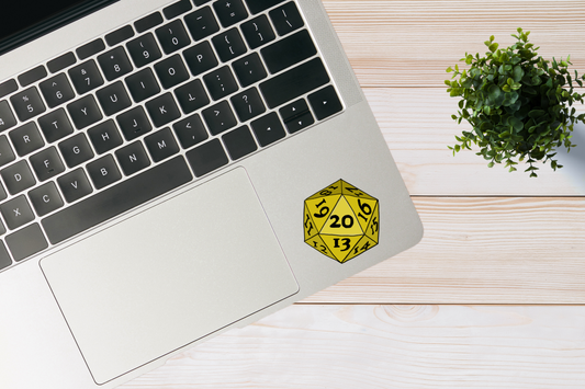 D20  Sticker |TTRPG RPG Sticker| D&D Sticker|